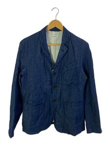 Engineered Garments◆ジャケット/S/コットン/IDG/無地/所々若干裂け