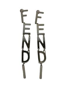 FENDI* earrings /-/SLV/ lady's 