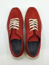 Rick Owens◆ローカットスニーカー/43/RED/スウェード/ru19f4814_画像3