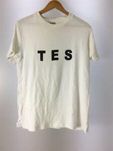 TES◆Tシャツ/L/コットン/WHT