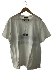 WIND AND SEA◆Tシャツ/×NEIGHBORHOOD/XL/コットン/WHT/211ELWSN-STM01S