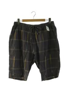 South2 West8(S2W8)◆String Short-Ikat Windowpane/ショートパンツ/L/コットン/NVY/チェック/IN857