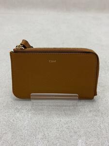 Chloe◆財布/レザー/CML/無地/レディース/カードケース