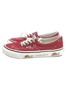 VANS◆ローカットスニーカー/27.5cm/RED/スウェード/171356