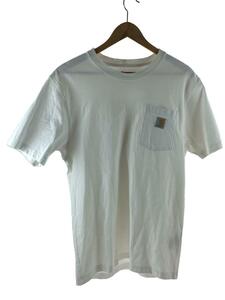 Carhartt◆Tシャツ/S/コットン/WHT/無地/Carhartt カーハート