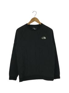 THE NORTH FACE◆VERTEX SWEAT CREW_バーテックススウェットクルー/M/ナイロン/BLK/無地