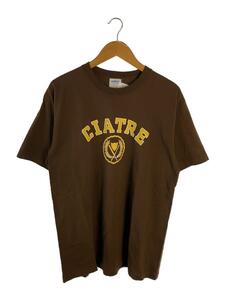 ciatre◆Tシャツ/XL/コットン/ブラウン/茶/プリント