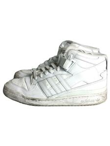 adidas◆FORUM MID_フォーラム ミッド/28.5cm/WHT/レザー