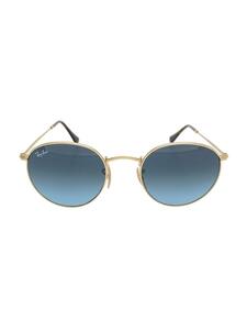 Ray-Ban◆サングラス/-/GLD/BLU/メンズ/RB3447