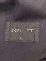 SOPHNET.◆カバーオール/L/コットン/BLK/SOPH-210019_画像3