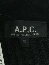 A.P.C.◆ジャケット/2/ウール/BLK_画像3