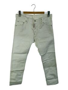 DSQUARED2◆Cool Guy Jean/ボトム/48/コットン/WHT/S74LB0315