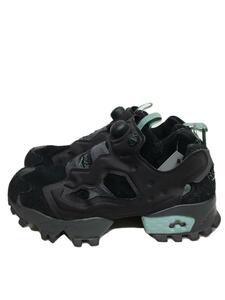 Reebok◆INSTAPUMP FURY TRAIL SHOES/26.5cm/ブラック/スウェード