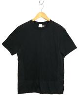 yohji yamamoto POUR HOMME◆Tシャツ/3/コットン/BLK_画像1