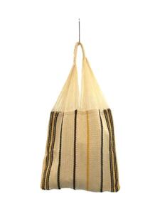 JIL SANDER◆+/22SS/Striped Knit Bag/-/ホワイト