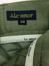 Le minor◆ロングスカート/38/コットン/KHK/ML17802_画像4