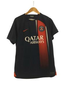 NIKE◆PSG/23-24 ホーム レプリカユニフォーム/Tシャツ/M/ポリエステル/NVY/DX2694-411