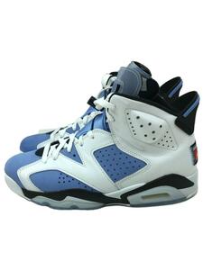 NIKE◆AIR JORDAN 6 RETRO_エアジョーダン 6 レトロ/27cm/BLU