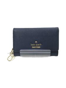 kate spade new york◆キーケース/PVC/NVY/レディース