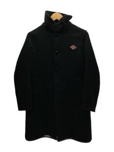 DANTON◆WOOL MOSSER フード付きロングコート/36/ウール/GRY/JD-8457 WOM