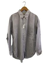 Marvine Pontiak shirts makers◆長袖シャツ/one/コットン/BLU/ストライプ/MPSM-1901S_画像1