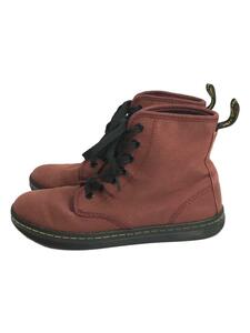 Dr.Martens◆ハイカットスニーカー/UK5/BRD/AW004/キャンバス/赤/レッド