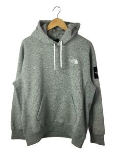 THE NORTH FACE◆Square Logo Hoodie/パーカー/L/ポリエステル/GRY/NT62338