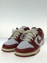 NIKE◆WMNS DUNK LOW PRM/ローカットスニーカー/27cm/RED/FJ4555-100_画像2