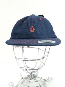 VOLCOM◆キャップ/-/コットン/IDG/メンズ/D5532207