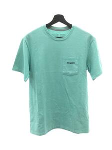 patagonia◆Tシャツ/XS/コットン/BLU/無地