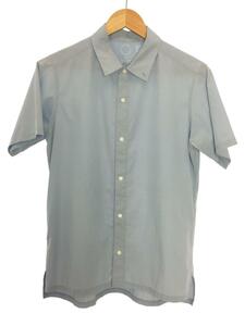  mountain . road U.L. HIKE & BACKPACKING SHOP* bamboo shirt / short sleeves / snap-button / blue /S