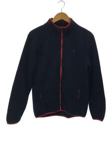 POLO RALPH LAUREN◆フリースジャケット/XL/ポリエステル/NVY/無地