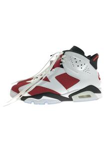 NIKE◆AIR JORDAN 6 RETRO/ハイカットスニーカー/28cm/WHT/CT8529-106