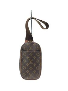 LOUIS VUITTON◆ショルダーバッグ/レザー/BRW/モノグラム/M51870