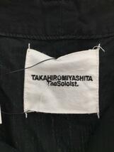 TAKAHIROMIYASHITA TheSoloist.◆長袖シャツ/48/コットン/ブラック/0008SS17/スキッパーシャツ_画像3