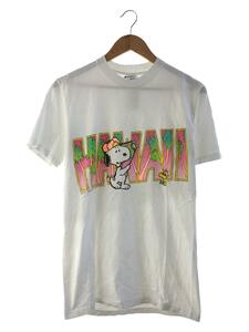 USA製/SNOOPY/AMERICAN MARKETING WORKS/Tシャツ/M/コットン/WHT