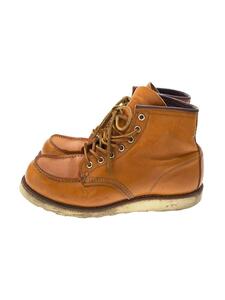 RED WING◆レースアップブーツ・6インチクラシックモックトゥ/26cm/CML/レザー