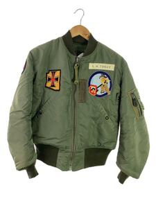 Buzz Rickson’s◆フライトジャケット/S/ナイロン/KHK/BR10981/TYPE MA-1 LION UNIFORM INC