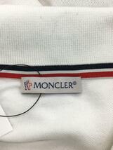 MONCLER◆ポロシャツ/L/コットン/WHT/F10938A70200_画像3