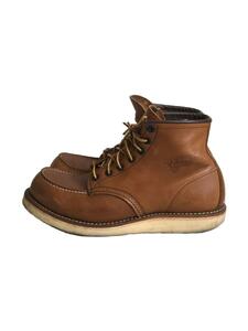 RED WING◆エンジニアブーツ/UK9/BRW/レザー/875