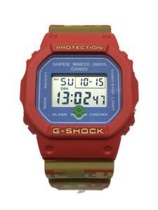 CASIO◆クォーツ腕時計_G-SHOCK/デジタル/ラバー/BLU/KHK/プラスチック