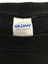 GILDAN◆Tシャツ/L/コットン/ブラック/黒/半袖カットソー/プリント/CLASSIC/ヴィンテージ_画像3