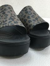 crocs◆サンダル/-/BLK_画像7