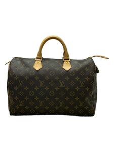 LOUIS VUITTON◆2)スピーディ35_モノグラム・キャンバス_BRW/PVC/BRW/M41107