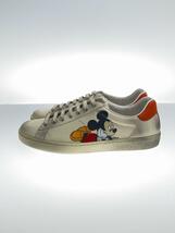 GUCCI◆×Disney/ローカットスニーカー/UK8/ベージュ/レザー/603697_画像1