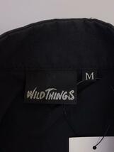 WILDTHINGS◆ジャケット/M/ナイロン/BLK_画像3