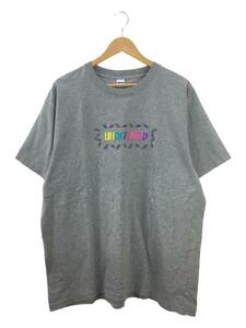UNDEFEATED◆Tシャツ/XL/コットン/GRY/プリント/190077001016
