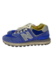 NEW BALANCE◆574 Legacy/ローカットスニーカー/28.5cm/BLU/スウェード/U574LGD1