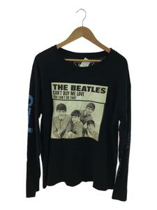 RNA◆BEATLES/長袖Tシャツ/M/コットン/BLK/M-1749