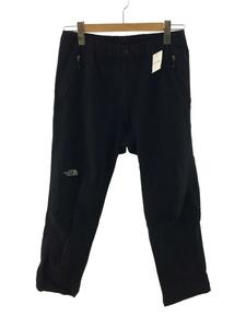 THE NORTH FACE◆ALPINE LIGHT PANTS_アルパインライトパンツ/L/ナイロン/BLK/無地